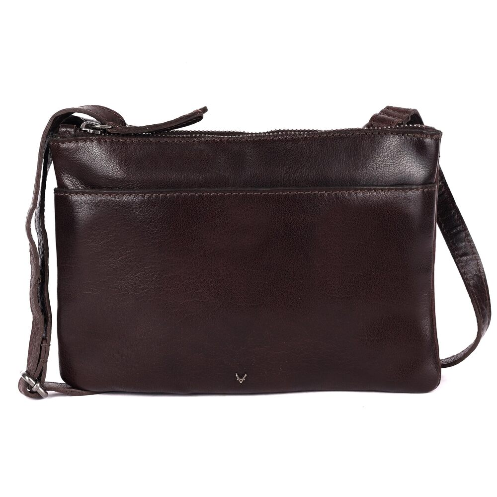 9232 9 inch Leather Crossbody Sling Bags , Trendy Casual Office Bag